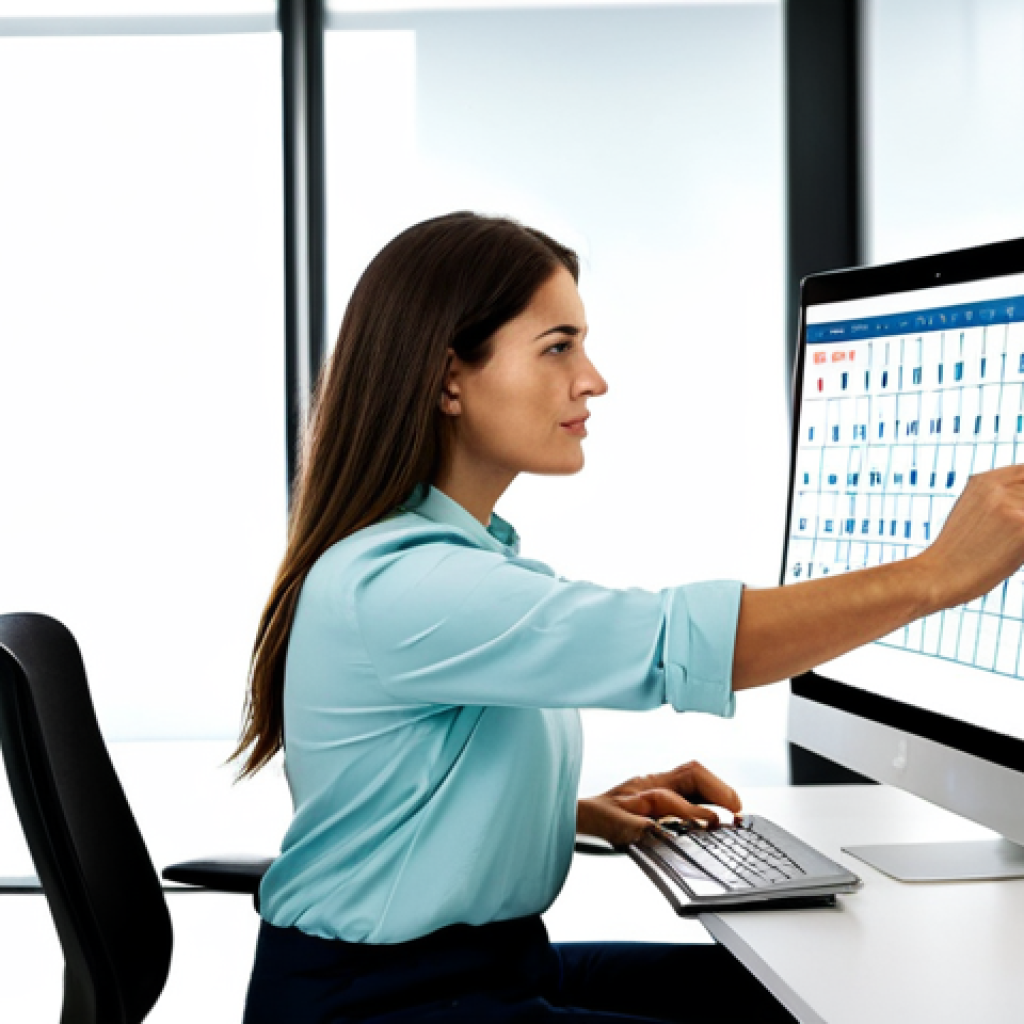 Optimized Morning Routine**

"A female occupational therapist in a modern, bright office setting, wearing a fully clothed, modest business casual outfit. She is reviewing a digital calendar on a computer screen, prioritizing tasks with a focused expression. The scene should convey organization and efficiency. safe for work, appropriate content, professional, perfect anatomy, natural pose, well-formed hands, proper finger count, natural body proportions."

**