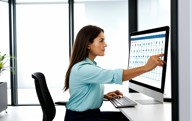 Optimized Morning Routine**

"A female occupational therapist in a modern, bright office setting, wearing a fully clothed, modest business casual outfit. She is reviewing a digital calendar on a computer screen, prioritizing tasks with a focused expression. The scene should convey organization and efficiency. safe for work, appropriate content, professional, perfect anatomy, natural pose, well-formed hands, proper finger count, natural body proportions."

**