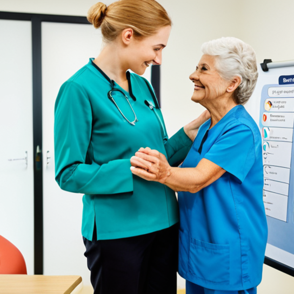 작업치료사의 리포트 작성법 - SMART Goals & Patient Motivation**

"Occupational therapist, fully clothed, working with a senior pa...