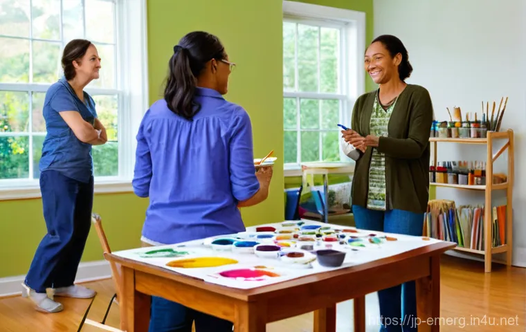 작업치료사의 졸업 후 진로 탐색 - **Prompt 1: Home-Based Occupational Therapy for Seniors**
    A warm, inviting scene in a cozy, sunl...