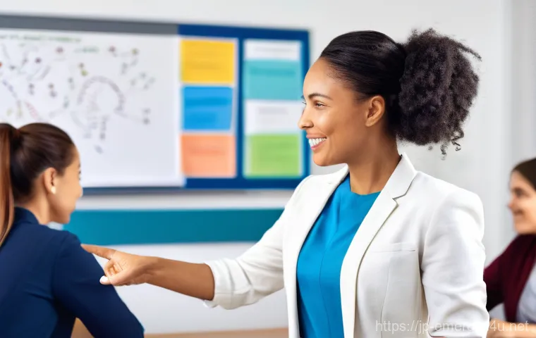 작업치료사의 비즈니스 기술 개발 - **Prompt: The Innovative Occupational Therapist**
    "A modern, bright image depicting a female occ...