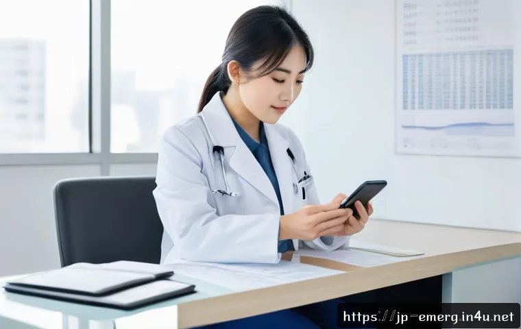작업치료사의 효과적인 학습 방법 - A modern Japanese occupational therapist in a bright clinic room, wearing professional attire with a...